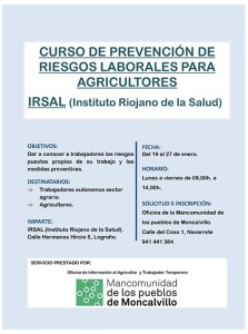 Curso de Prevención Riesgos Laborales @ Navarrete | La Rioja | España